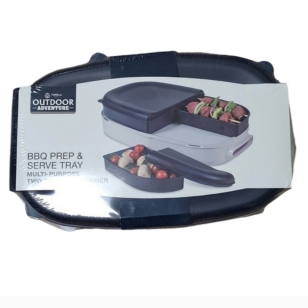 Tortellini Outdoor Adventure BBQ Prep & Serve Tray NEW - Picture 5 of 6